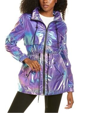 *LOWEST PRICE* Noize Matilda Windbreaker- Holographic Quartz, size M (BNWT)